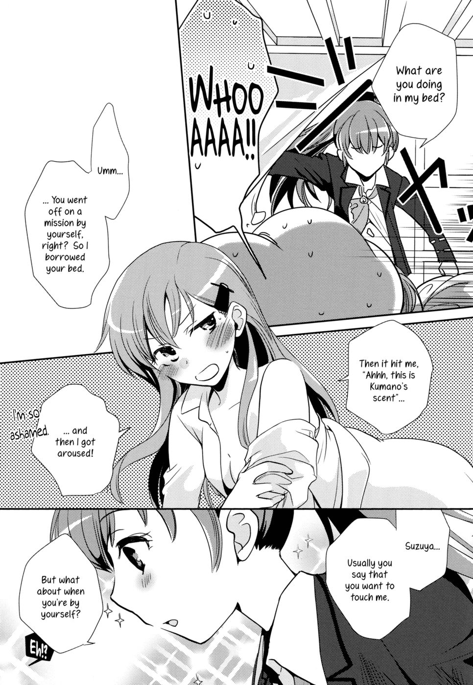 Hentai Manga Comic-A Book Where Kumano Does What She Wants to Suzuya-Read-6